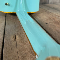 SOLD - Gretsch G5021E Rancher Penguin Parlor 2021 Mint GreenMetallic - Mahar's Vintage Guitars