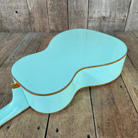 SOLD - Gretsch G5021E Rancher Penguin Parlor 2021 Mint GreenMetallic - Mahar's Vintage Guitars