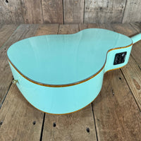 SOLD - Gretsch G5021E Rancher Penguin Parlor 2021 Mint GreenMetallic - Mahar's Vintage Guitars