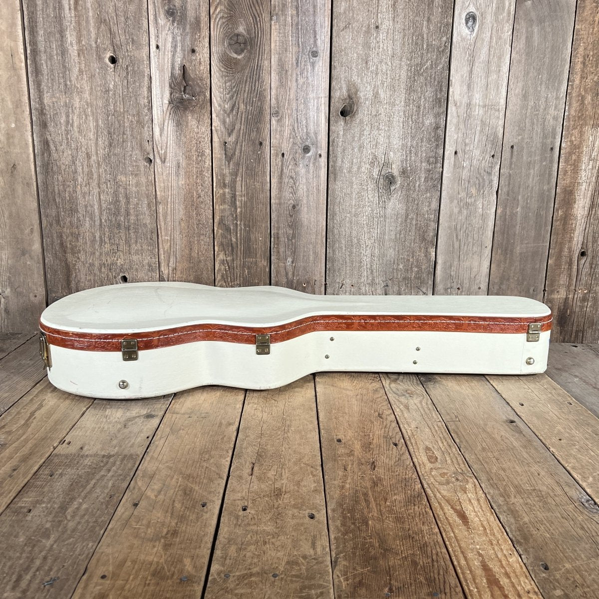 SOLD - Gretsch G6120W Nashville "Western" With Optional Cowboy Case 1994 Orange Stain - Mahar's Vintage Guitars