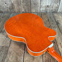 SOLD - Gretsch G6120W Nashville "Western" With Optional Cowboy Case 1994 Orange Stain - Mahar's Vintage Guitars