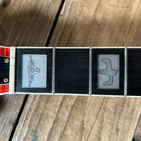 SOLD - Gretsch G6120W Nashville "Western" With Optional Cowboy Case 1994 Orange Stain - Mahar's Vintage Guitars