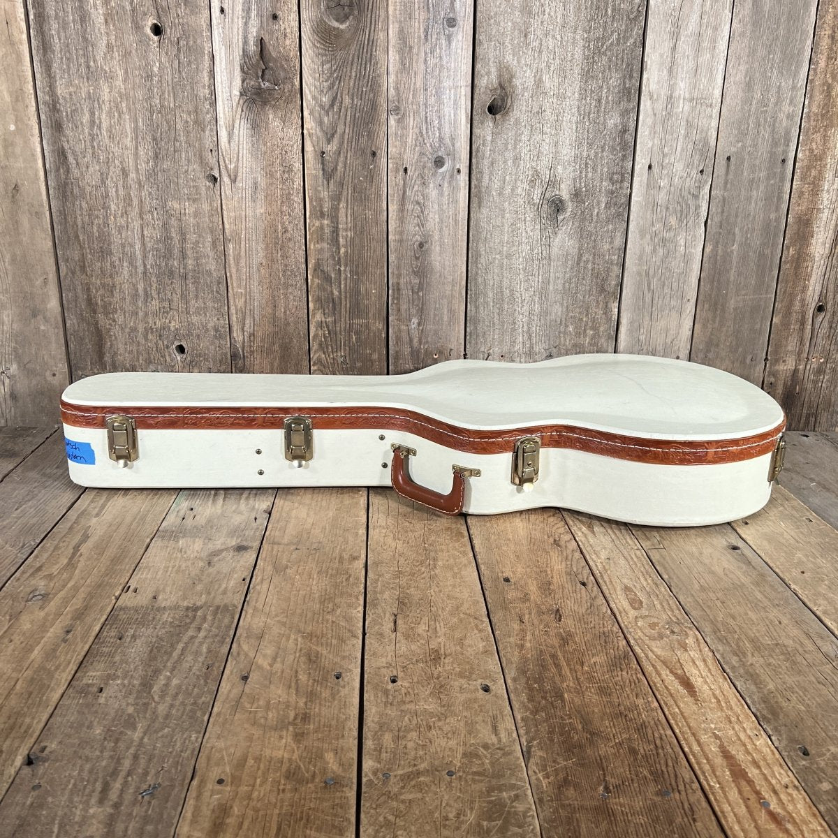 SOLD - Gretsch G6120W Nashville "Western" With Optional Cowboy Case 1994 Orange Stain - Mahar's Vintage Guitars