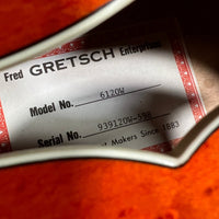 SOLD - Gretsch G6120W Nashville "Western" With Optional Cowboy Case 1994 Orange Stain - Mahar's Vintage Guitars
