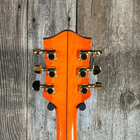 SOLD - Gretsch G6120W Nashville "Western" With Optional Cowboy Case 1994 Orange Stain - Mahar's Vintage Guitars
