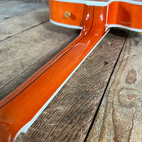 SOLD - Gretsch G6120W Nashville "Western" With Optional Cowboy Case 1994 Orange Stain - Mahar's Vintage Guitars