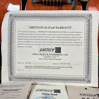 SOLD - Gretsch G6120W Nashville "Western" With Optional Cowboy Case 1994 Orange Stain - Mahar's Vintage Guitars