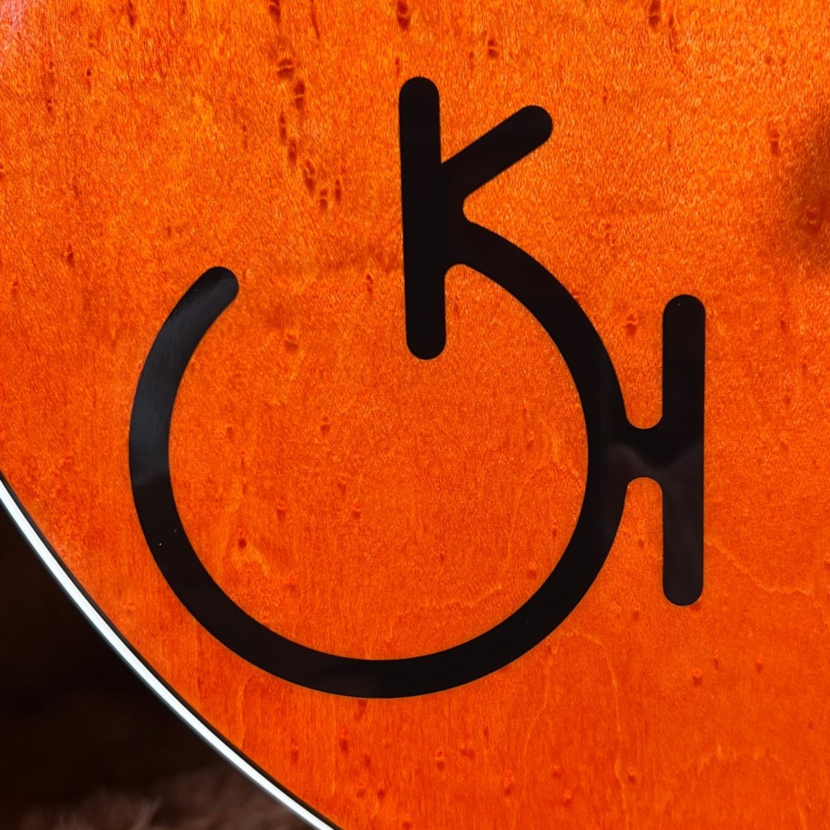 SOLD - Gretsch G6120W Nashville "Western" With Optional Cowboy Case 1994 Orange Stain - Mahar's Vintage Guitars