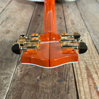 SOLD - Gretsch G6120W Nashville "Western" With Optional Cowboy Case 1994 Orange Stain - Mahar's Vintage Guitars