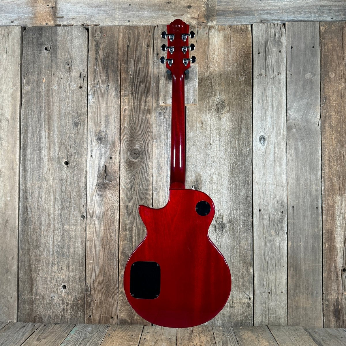SOLD - Guild Bluesbird P - 90 Blues 90 2000 Cherry - Mahar's Vintage Guitars