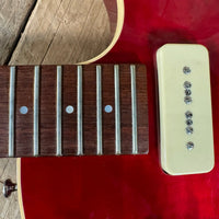 SOLD - Guild Bluesbird P - 90 Blues 90 2000 Cherry - Mahar's Vintage Guitars
