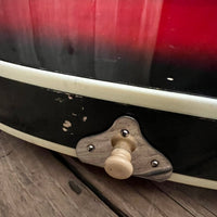 SOLD - Harmony H - 66 Vibra Jet 1963 Red Burst - Mahar's Vintage Guitars