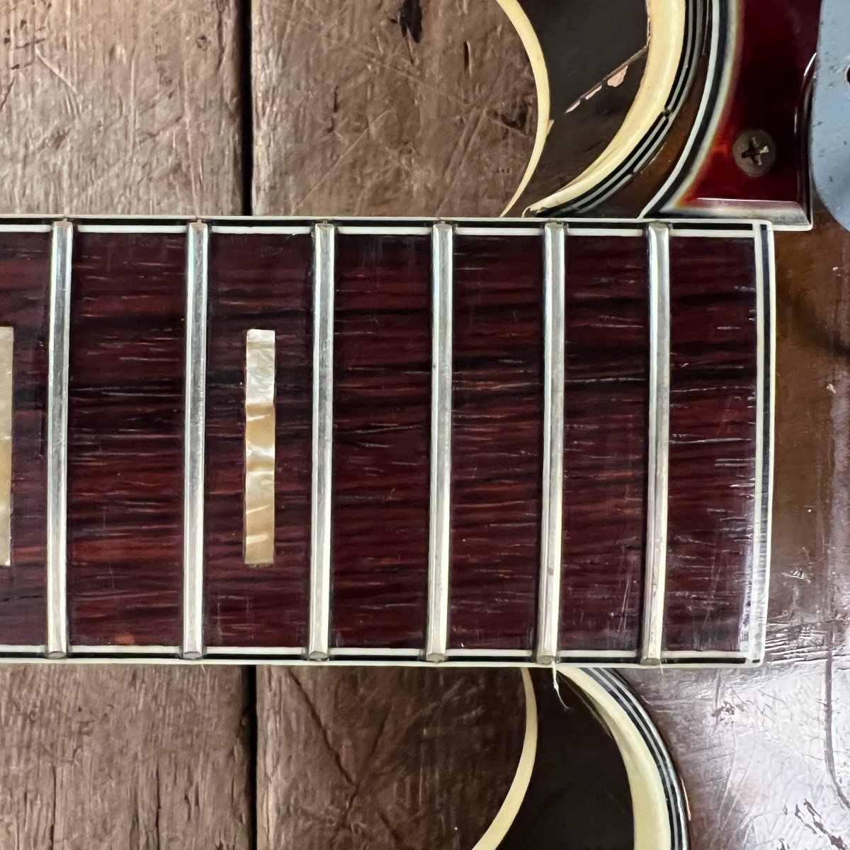 SOLD - Harmony H - 75 1960 through 1963 Honey Burst - Mahar's Vintage Guitars