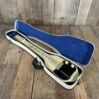 SOLD - Harmony H2 Lap Steel 1962 White MOTS Pearloid - Mahar's Vintage Guitars