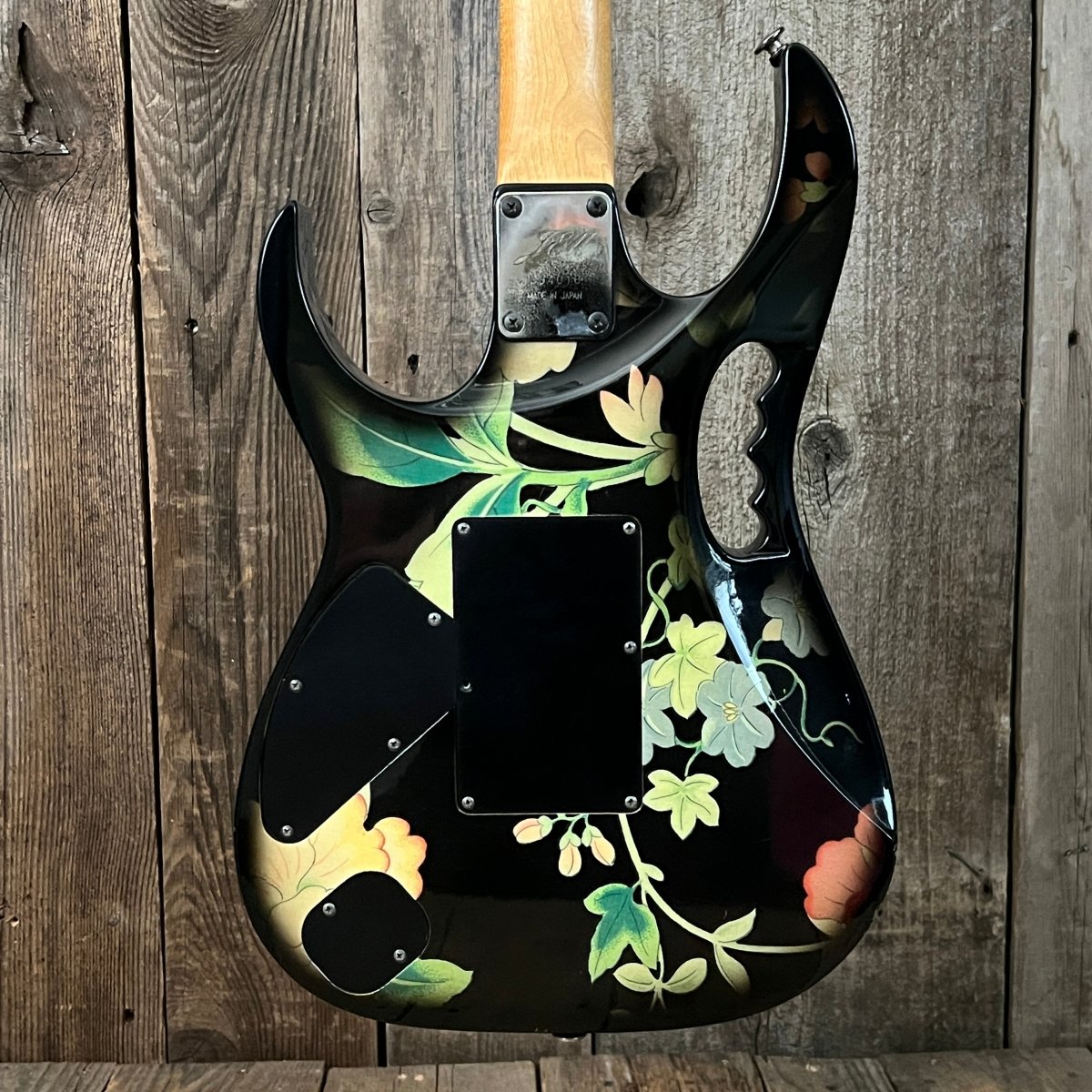 SOLD - Ibanez JEM 77 FP Steve Vai Signature 1988 Floral Pattern - Mahar's Vintage Guitars