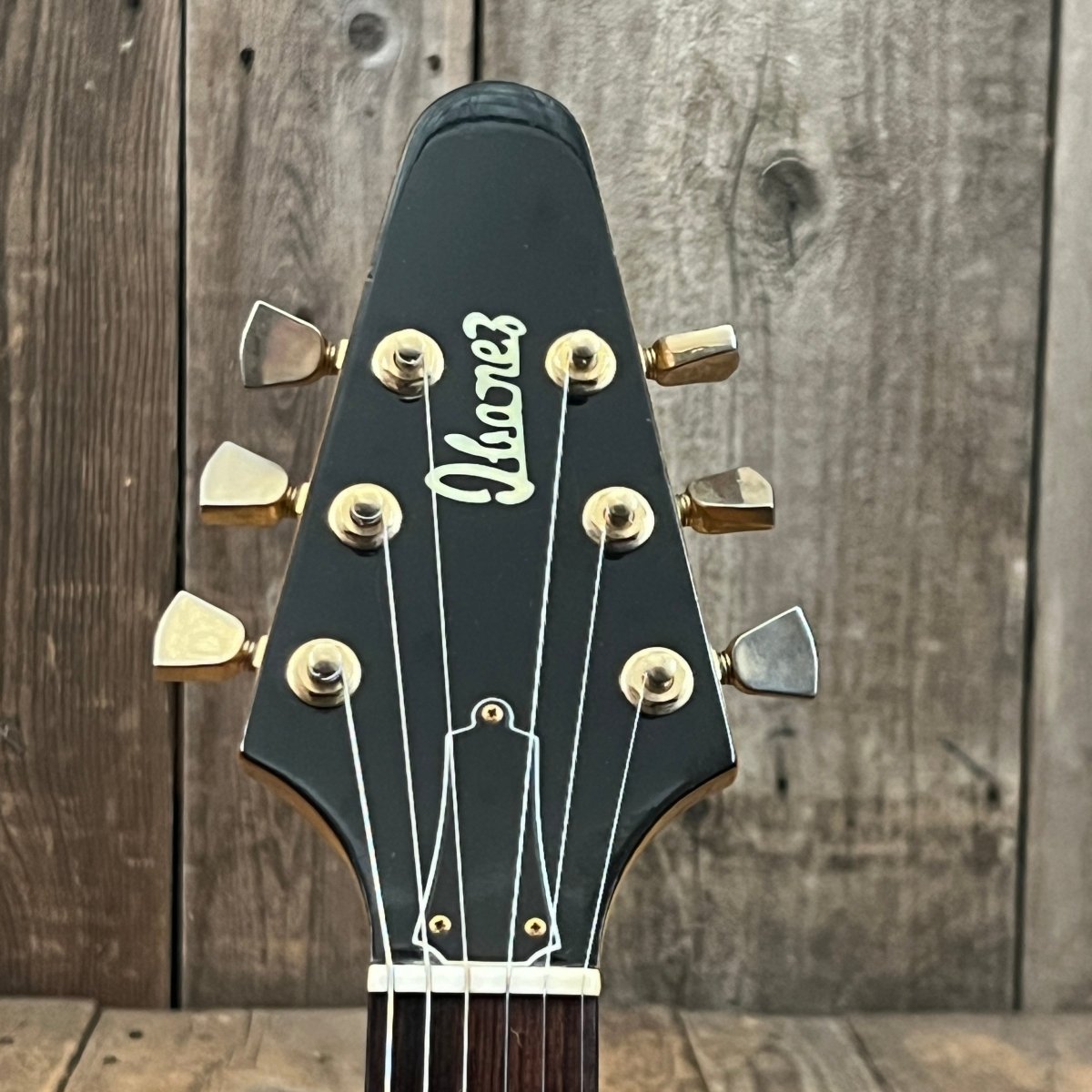 SOLD - Ibanez Rocket Roll Flying V Model 2387CT Custom 1976 - Mahar's Vintage Guitars