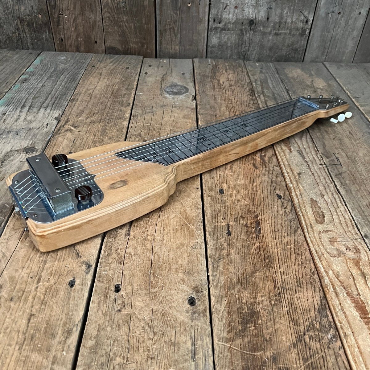 SOLD - K and F Electric Stringed Instruments & Amplifiers Lap Steel 1946 K&F Kauffman & Fender - Mahar's Vintage Guitars