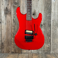 SOLD - Kramer Baretta 1984 Candy Apple Red - Mahar's Vintage Guitars