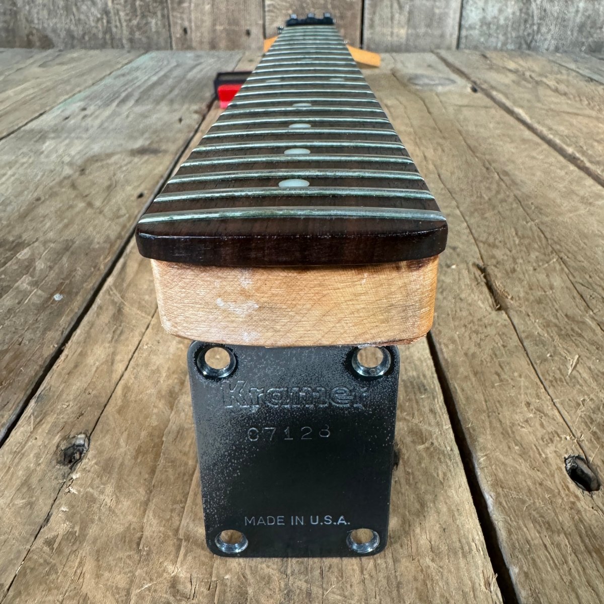 SOLD - Kramer Baretta 1984 Candy Apple Red - Mahar's Vintage Guitars