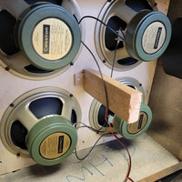 SOLD - Marshall 1960BHW 4x12 Original G12H Celestion 30w Greenbacks No Casters - Mahar's Vintage Guitars