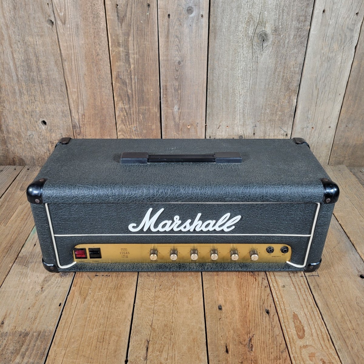 SOLD - Marshall 2204S Limited Edition 50 Watt Head 1986 - Mahar's Vintage Guitars