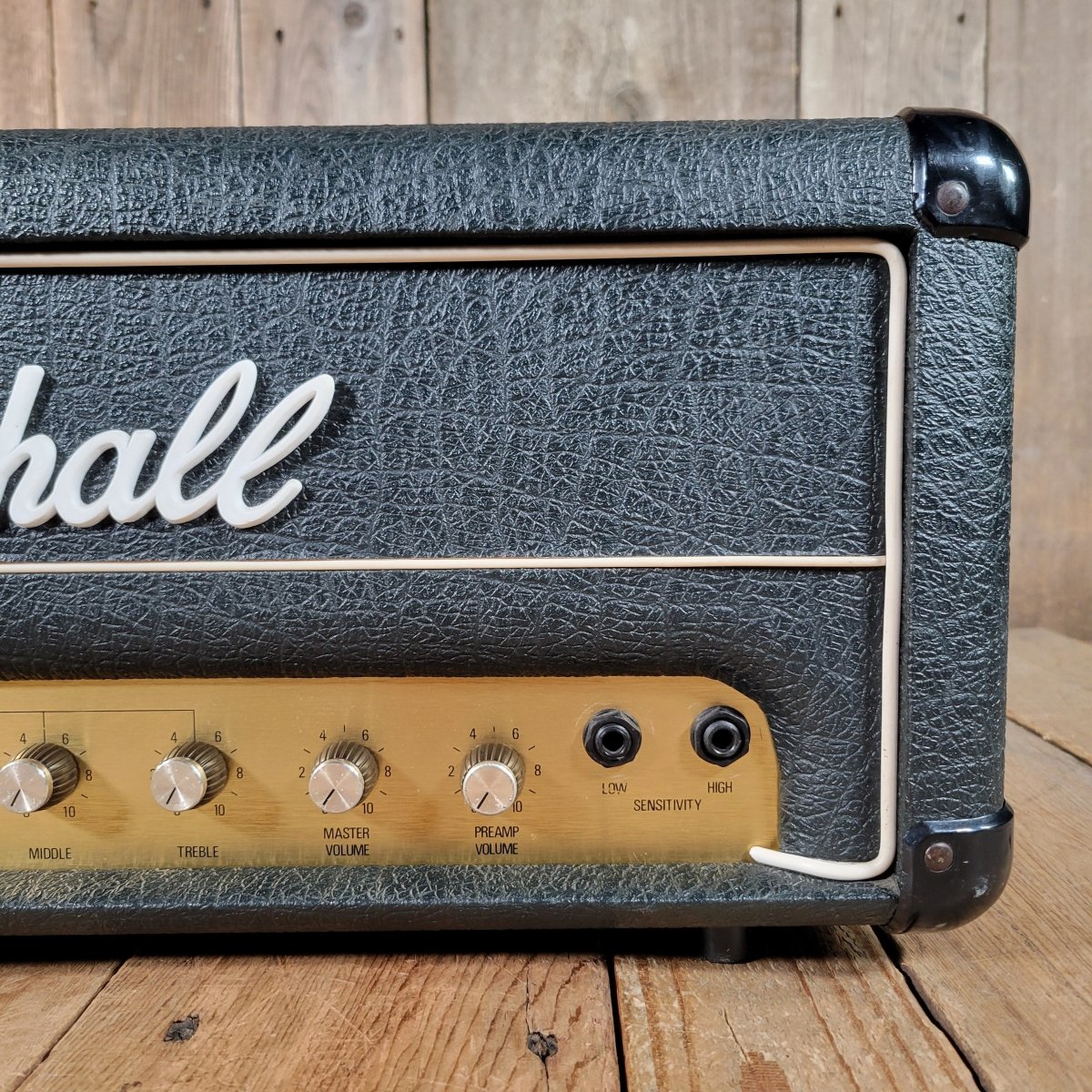 SOLD - Marshall 2204S Limited Edition 50 Watt Head 1986 - Mahar's Vintage Guitars