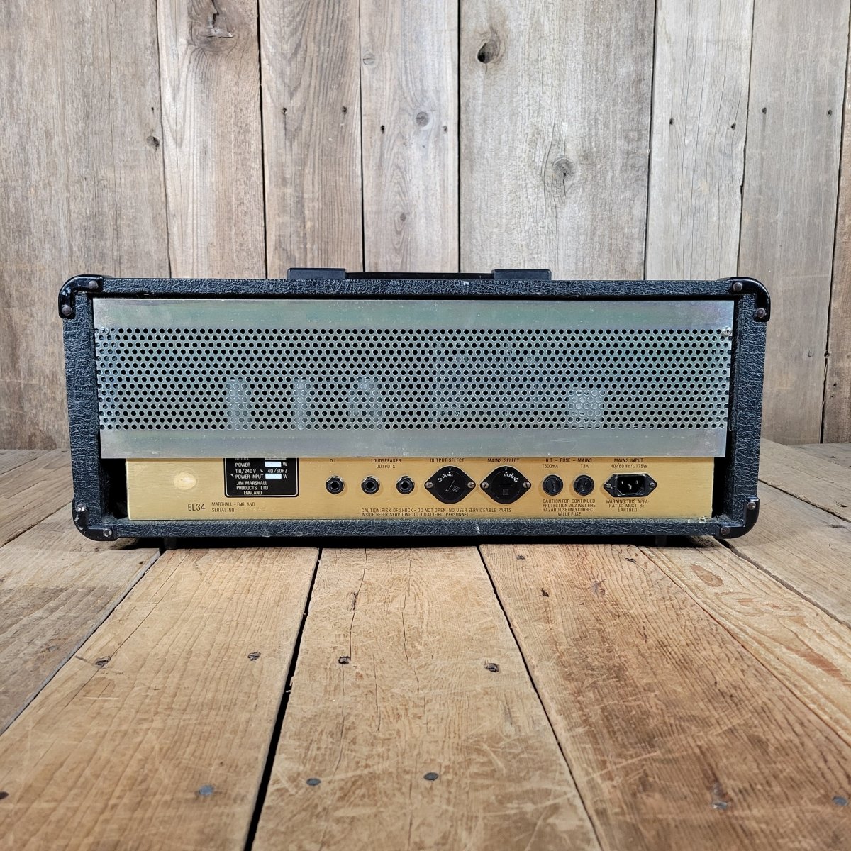 SOLD - Marshall 2204S Limited Edition 50 Watt Head 1986 - Mahar's Vintage Guitars