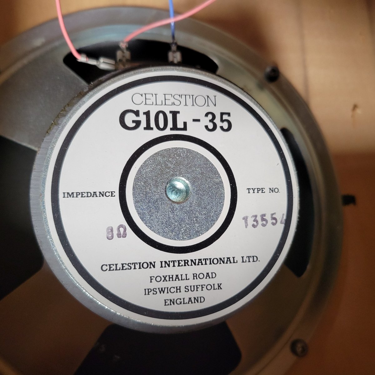 SOLD - Marshall 4x10 Cabinet 1965B 1986 - Mahar's Vintage Guitars