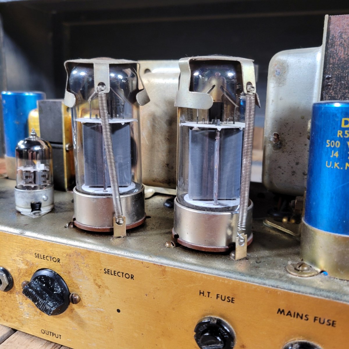 SOLD - Marshall JMP MK II Model 2100 50 Watt 6550 Loaded Head 1976 - Mahar's Vintage Guitars