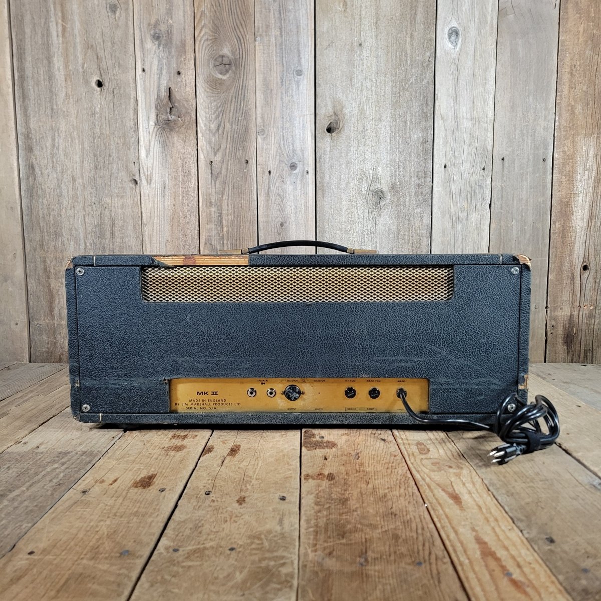 SOLD - Marshall JMP MK II Model 2100 50 Watt 6550 Loaded Head 1976 - Mahar's Vintage Guitars