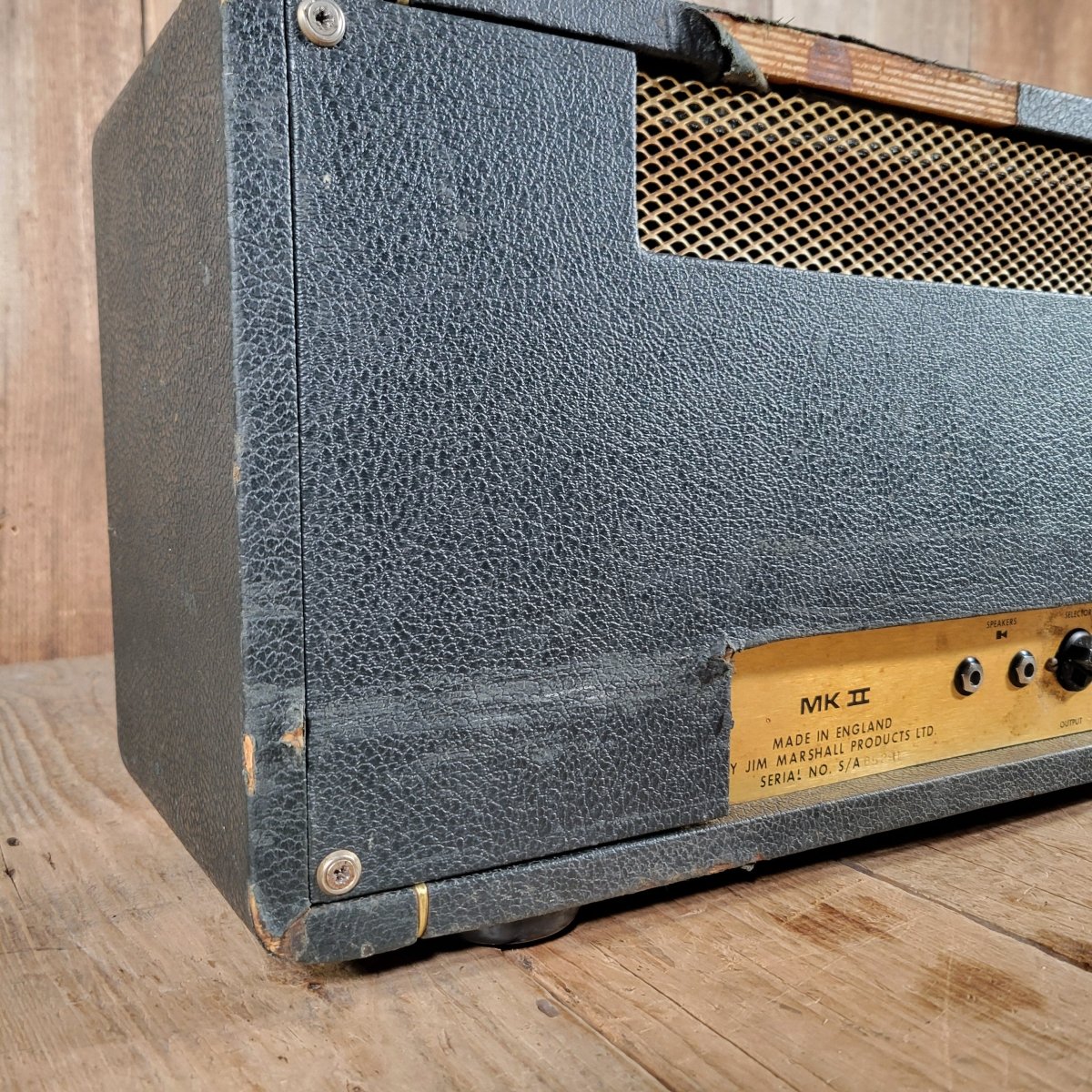 SOLD - Marshall JMP MK II Model 2100 50 Watt 6550 Loaded Head 1976 - Mahar's Vintage Guitars