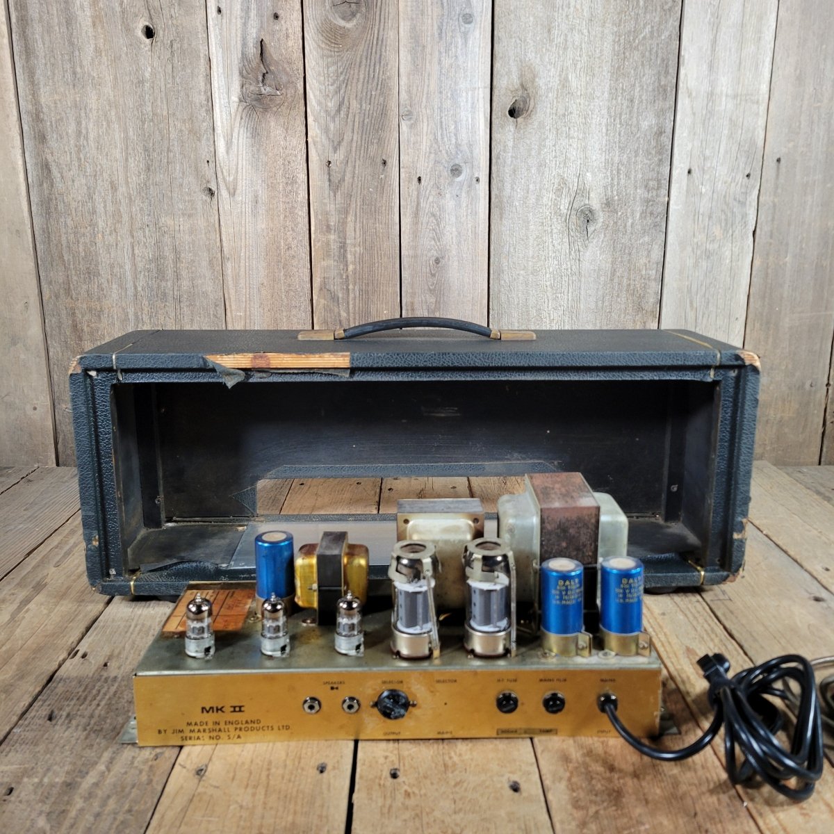 SOLD - Marshall JMP MK II Model 2100 50 Watt 6550 Loaded Head 1976 - Mahar's Vintage Guitars