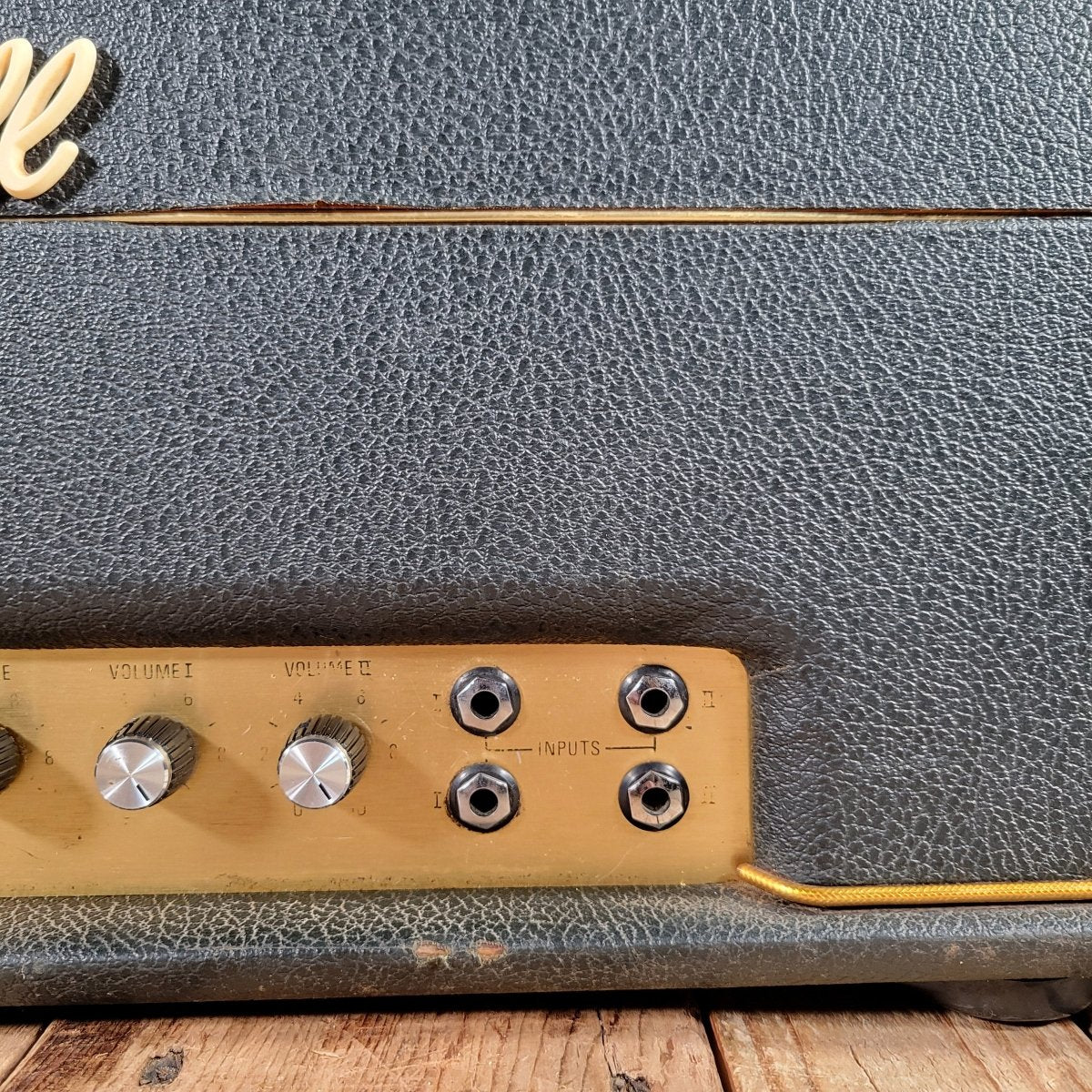 SOLD - Marshall JMP MK II Model 2100 50 Watt 6550 Loaded Head 1976 - Mahar's Vintage Guitars