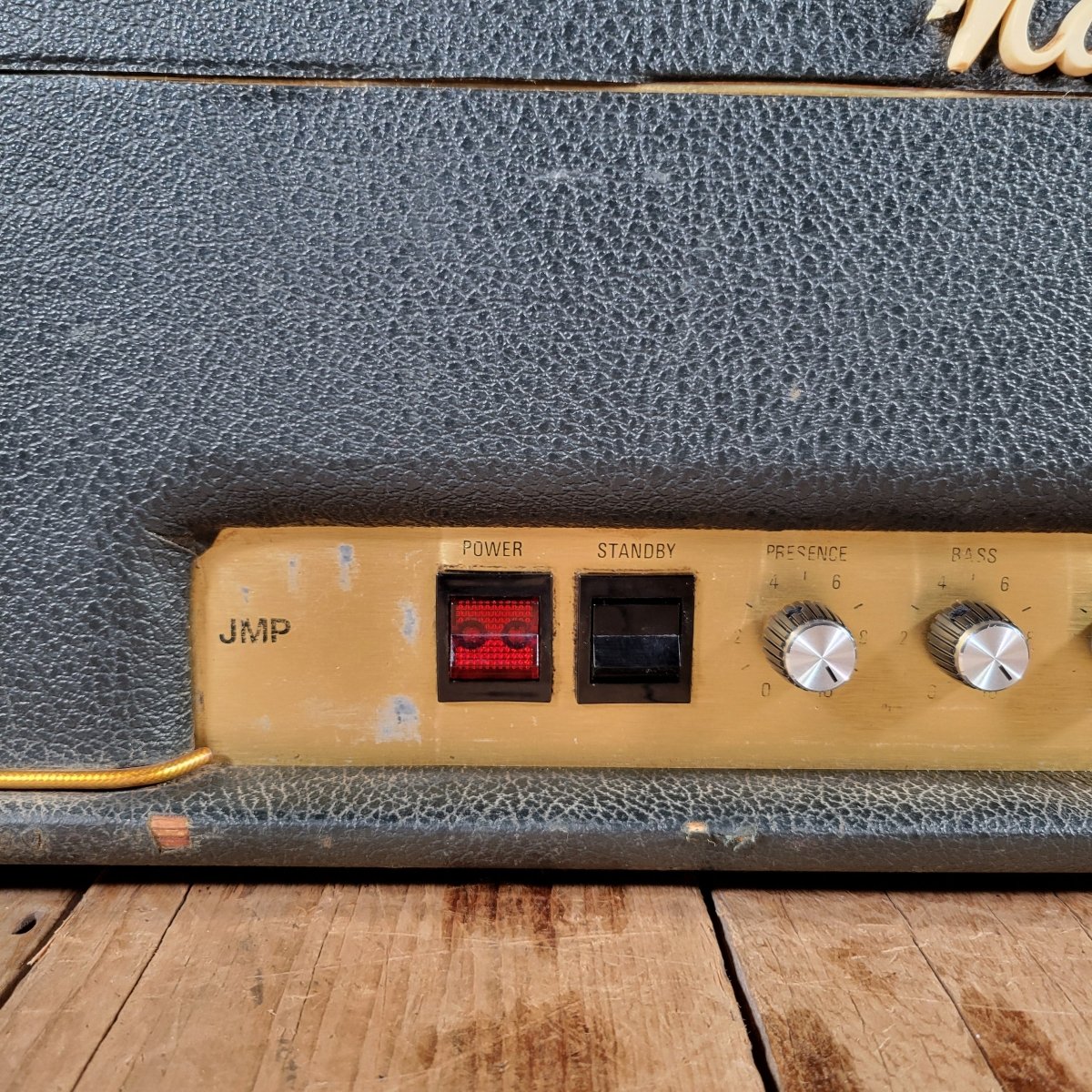 SOLD - Marshall JMP MK II Model 2100 50 Watt 6550 Loaded Head 1976 - Mahar's Vintage Guitars