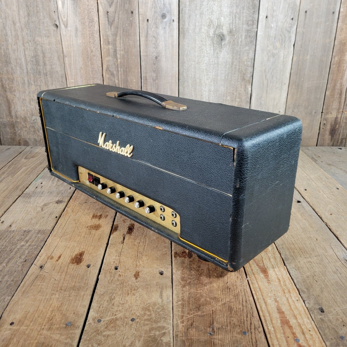 SOLD - Marshall JMP MK II Model 2100 50 Watt 6550 Loaded Head 1976 - Mahar's Vintage Guitars