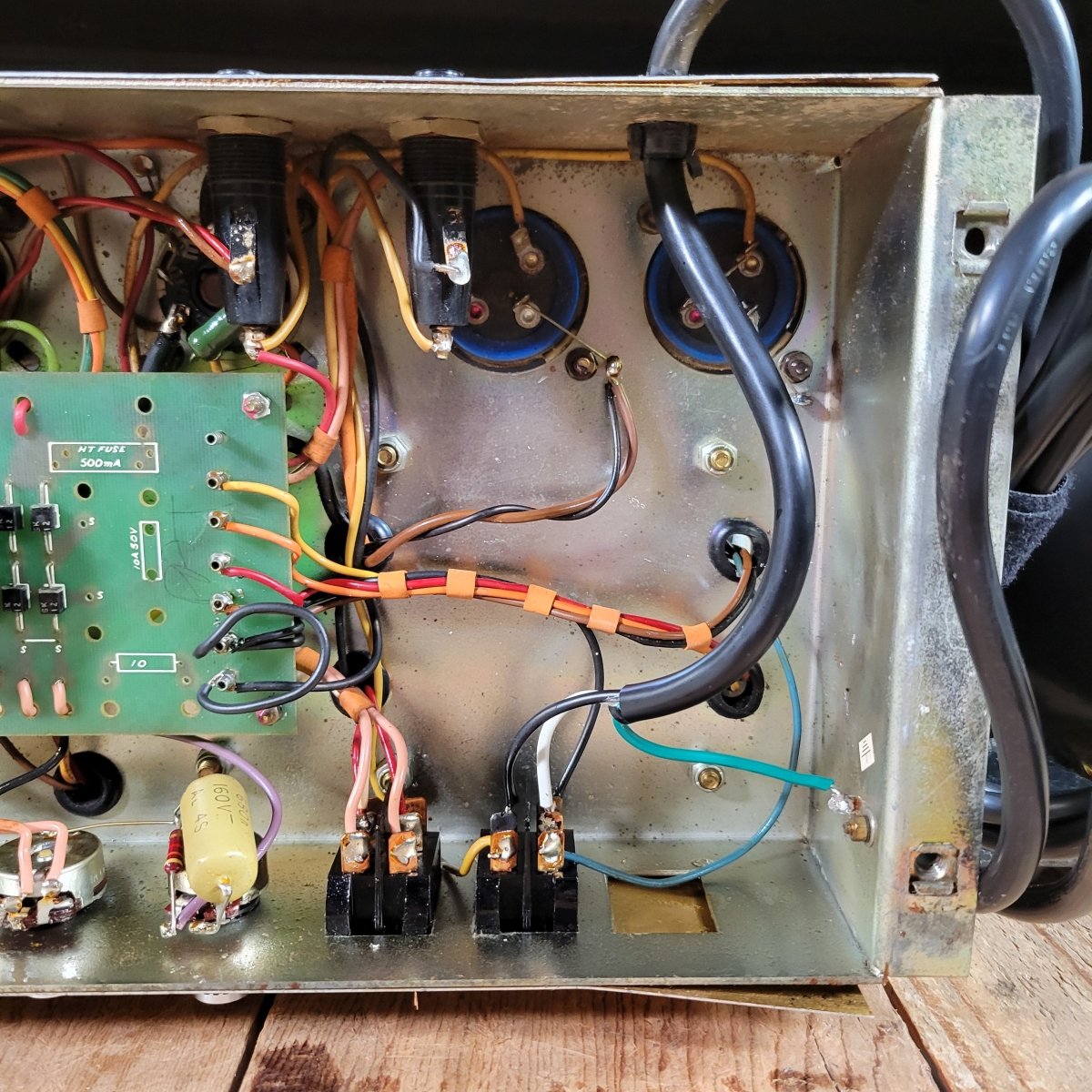 SOLD - Marshall JMP MK II Model 2100 50 Watt 6550 Loaded Head 1976 - Mahar's Vintage Guitars