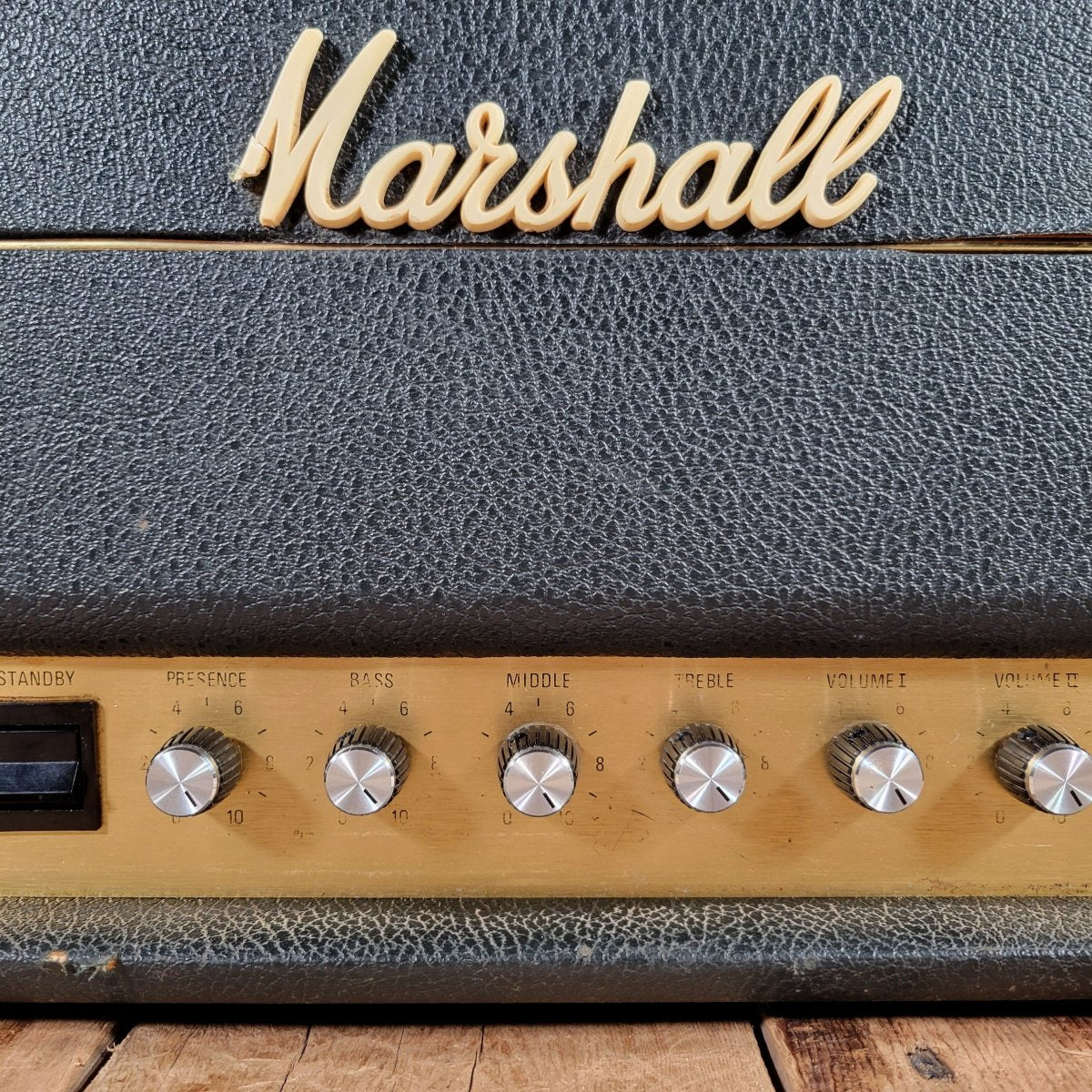 SOLD - Marshall JMP MK II Model 2100 50 Watt 6550 Loaded Head 1976 - Mahar's Vintage Guitars
