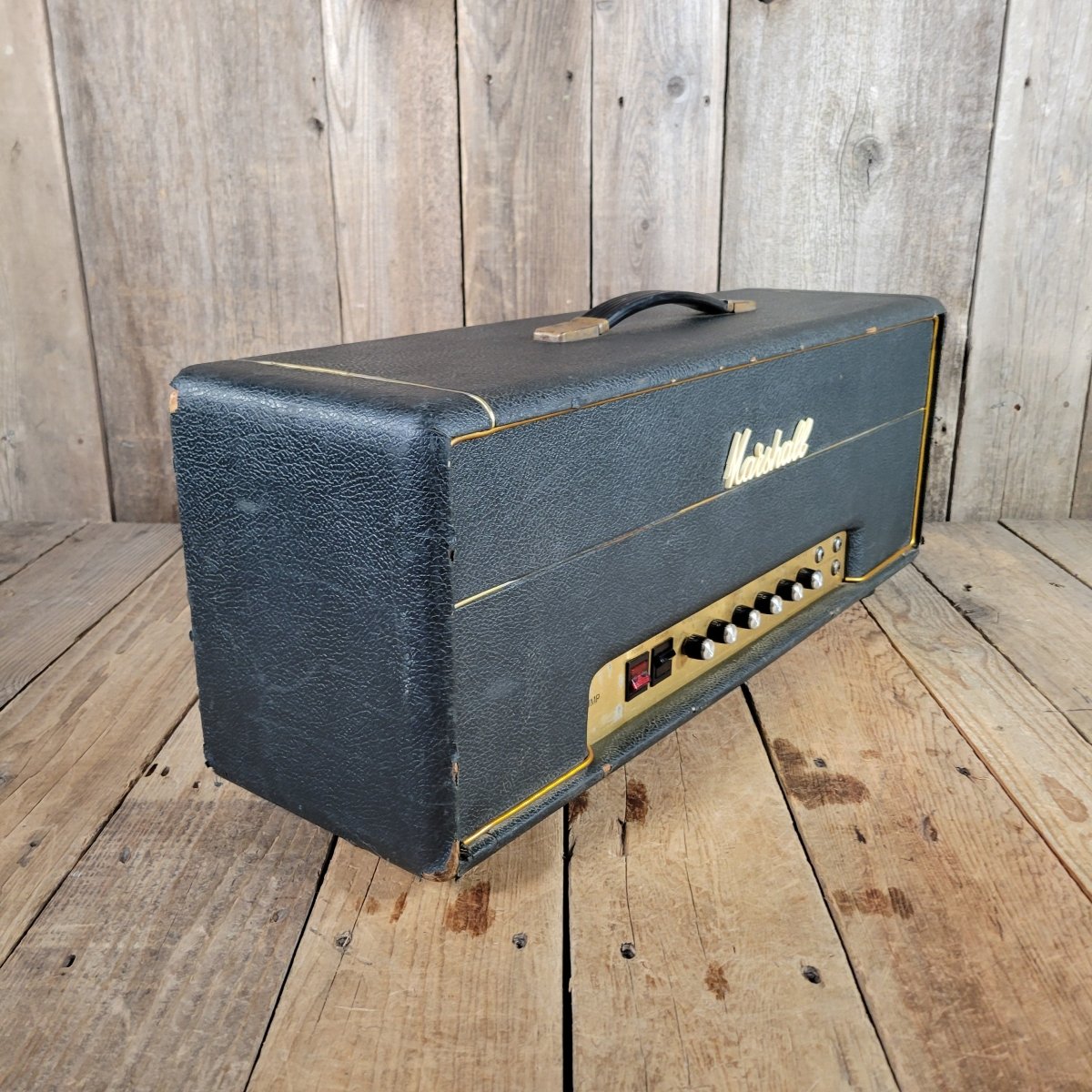 SOLD - Marshall JMP MK II Model 2100 50 Watt 6550 Loaded Head 1976 - Mahar's Vintage Guitars