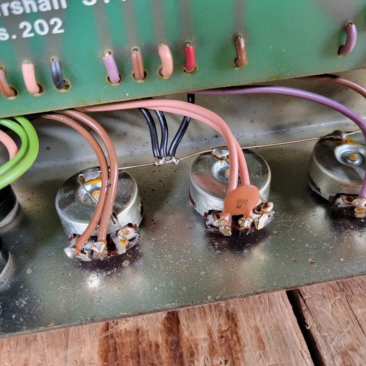 SOLD - Marshall JMP MK II Model 2100 50 Watt 6550 Loaded Head 1976 - Mahar's Vintage Guitars