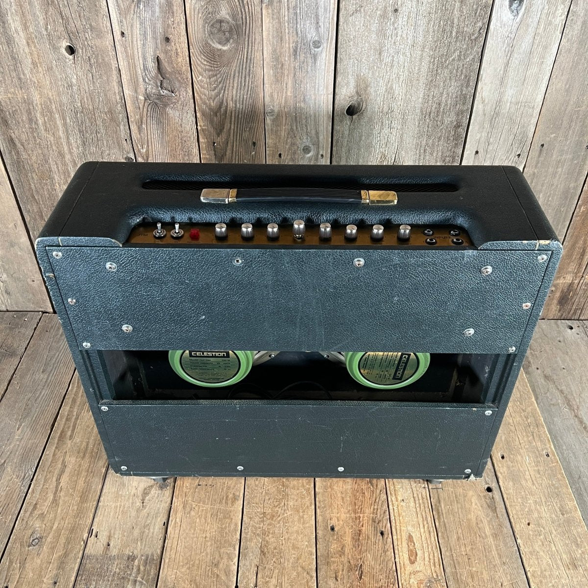 SOLD - Marshall Model 1962 Bluesbreaker Reissue 1990 Black - Mahar's Vintage Guitars