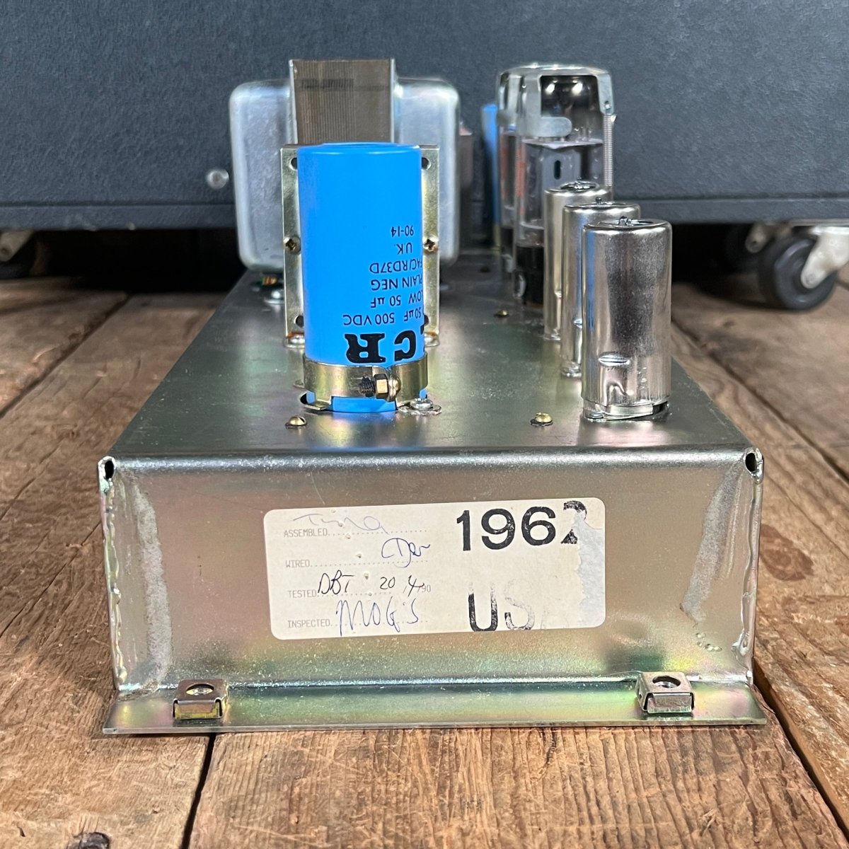 SOLD - Marshall Model 1962 Bluesbreaker Reissue 1990 Black - Mahar's Vintage Guitars