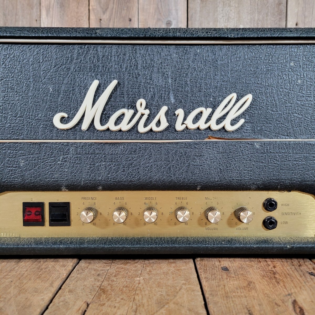 SOLD - Marshall Model 2203 JMP 100w Super Lead MKII Master Model 1979 - Mahar's Vintage Guitars