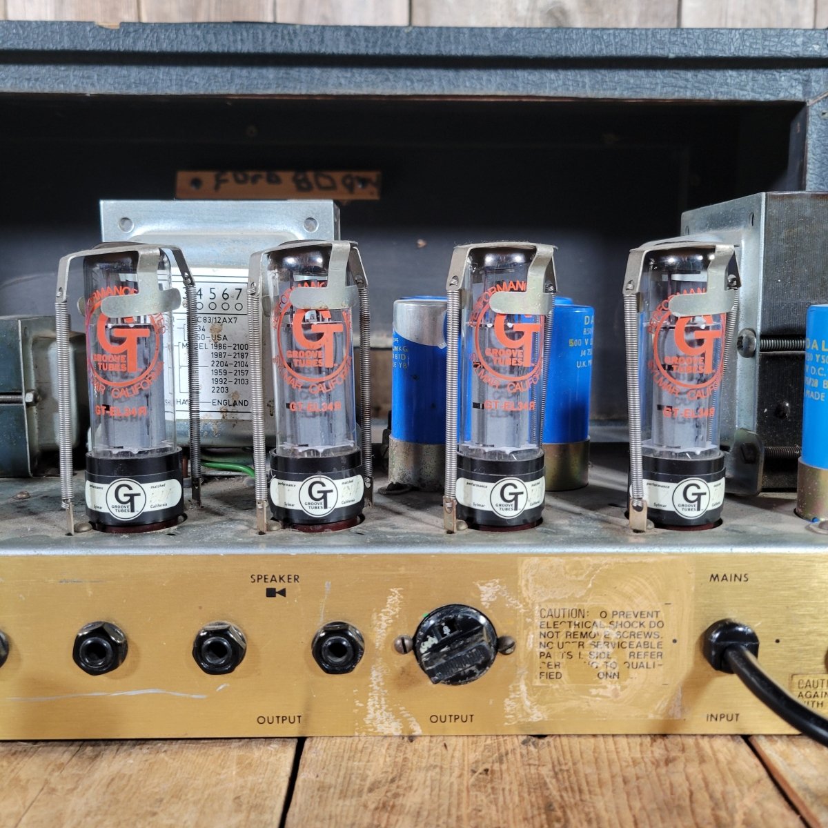 SOLD - Marshall Model 2203 JMP 100w Super Lead MKII Master Model 1979 - Mahar's Vintage Guitars