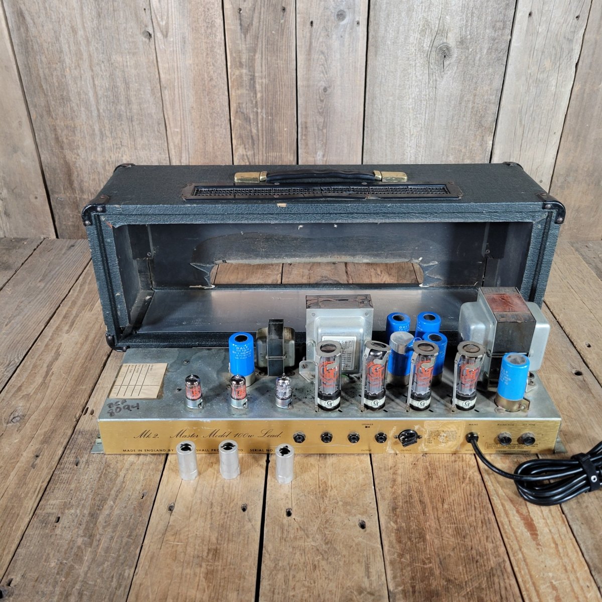 SOLD - Marshall Model 2203 JMP 100w Super Lead MKII Master Model 1979 - Mahar's Vintage Guitars