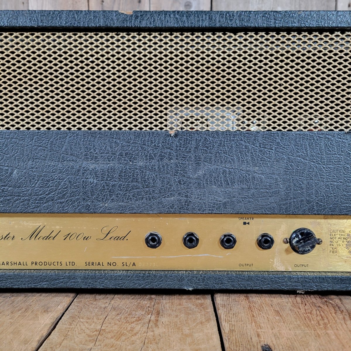 SOLD - Marshall Model 2203 JMP 100w Super Lead MKII Master Model 1979 - Mahar's Vintage Guitars
