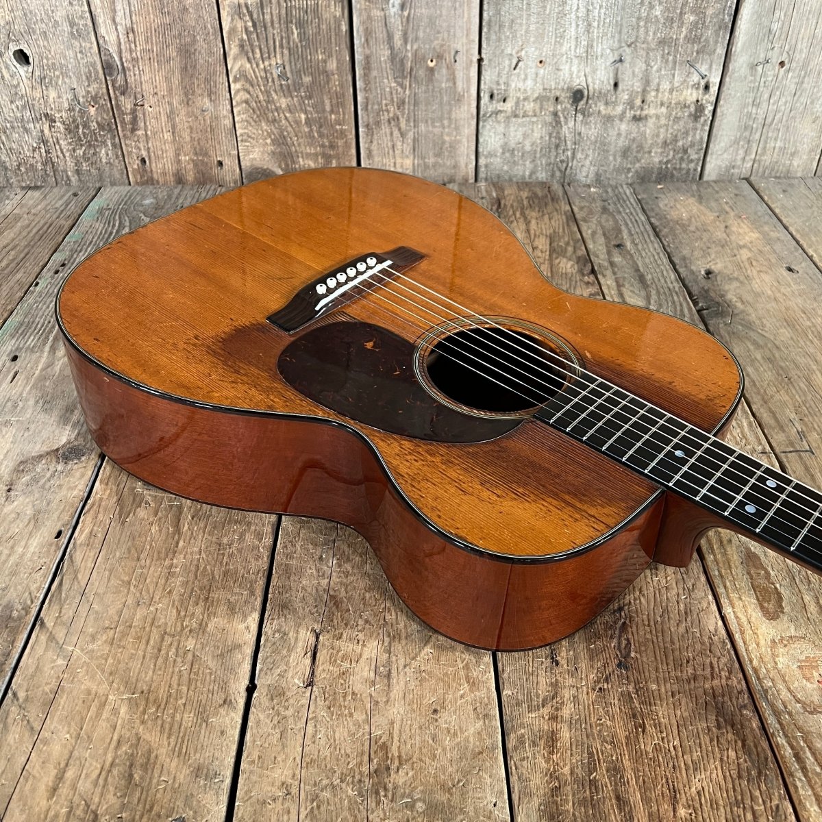 SOLD - Martin 000 - 18 Over Sprayed Player's Guitar 1954 Natural - Mahar's Vintage Guitars