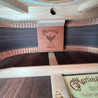 SOLD - Martin DVM Veterans Model 140 2001 Natural - Mahar's Vintage Guitars