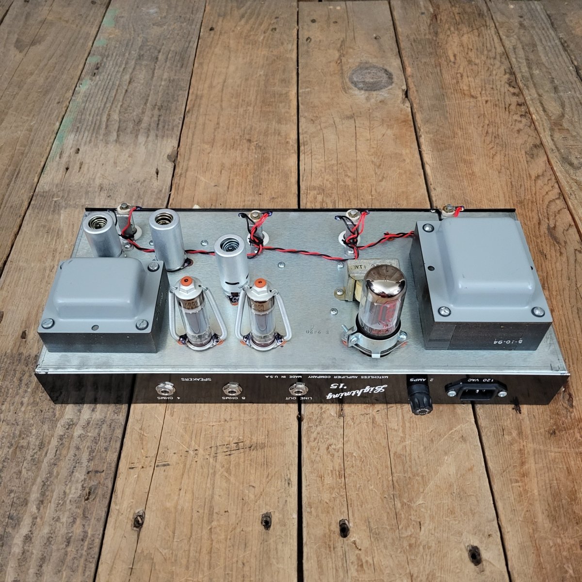 SOLD - Matchless Lightning 15 Small Box Sampson Era Guitar Amplifier 1994 - Mahar's Vintage Guitars