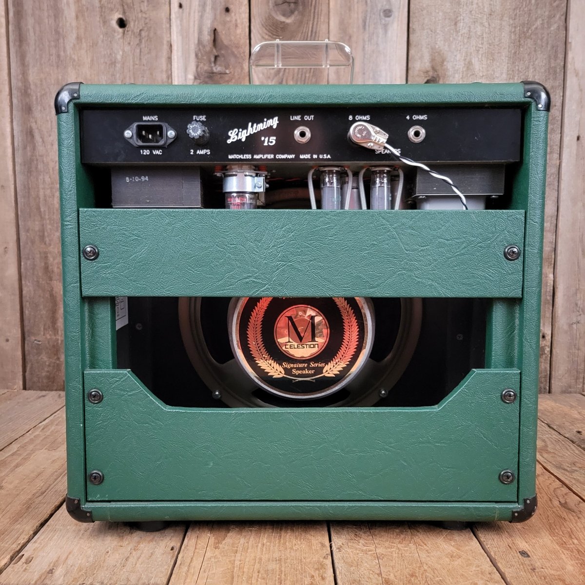 SOLD - Matchless Lightning 15 Small Box Sampson Era Guitar Amplifier 1994 - Mahar's Vintage Guitars