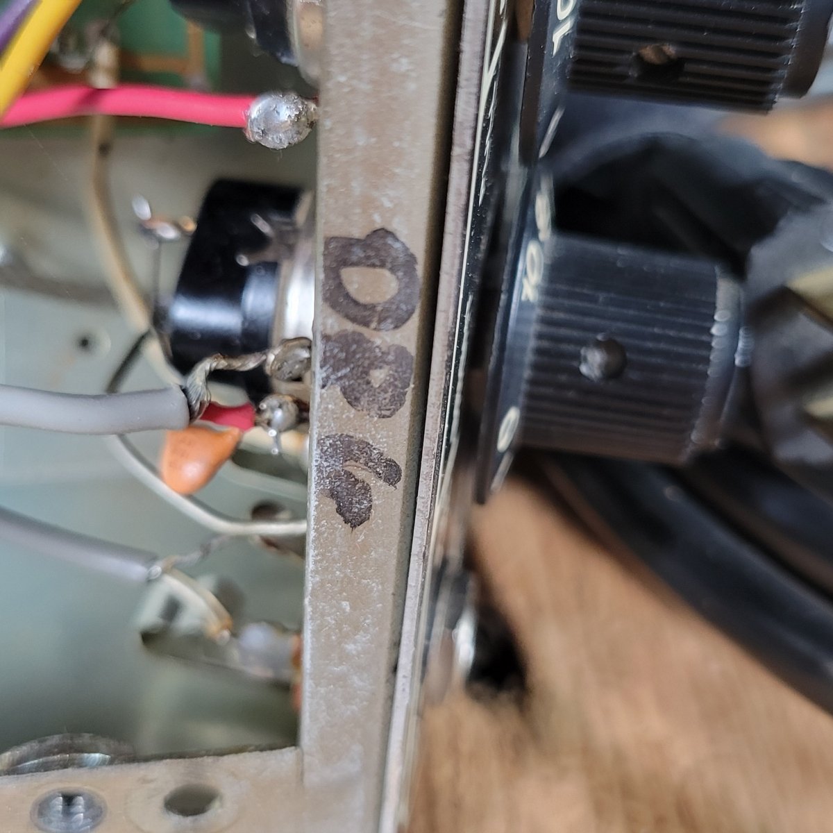 SOLD - Mesa Boogie 1986 Mark III Purple Stripe Simul Class with Mike B Reverb and R2 Volume Mod - Mahar's Vintage Guitars